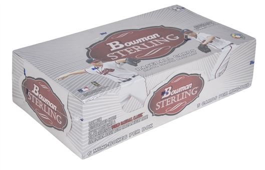 2009 Bowman Sterling Unopened Hobby Box (6 Packs)